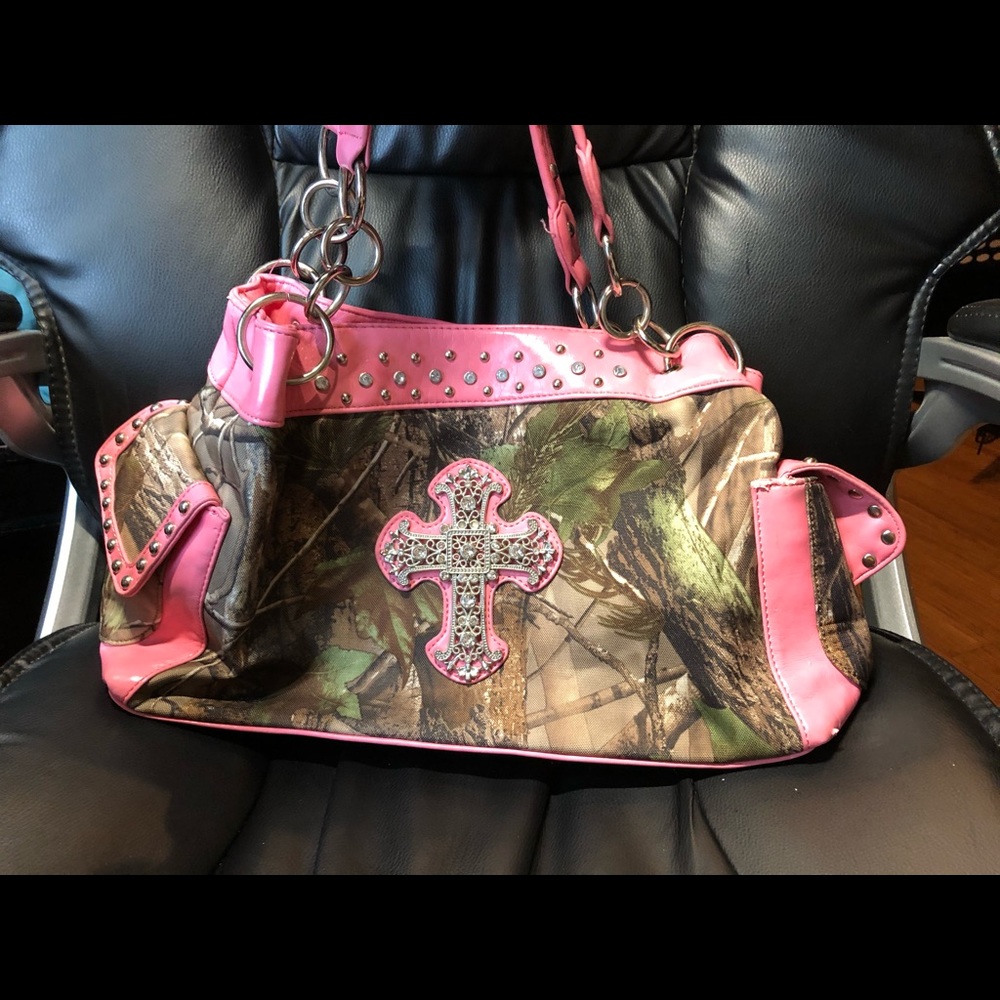 Pink Camo Purse